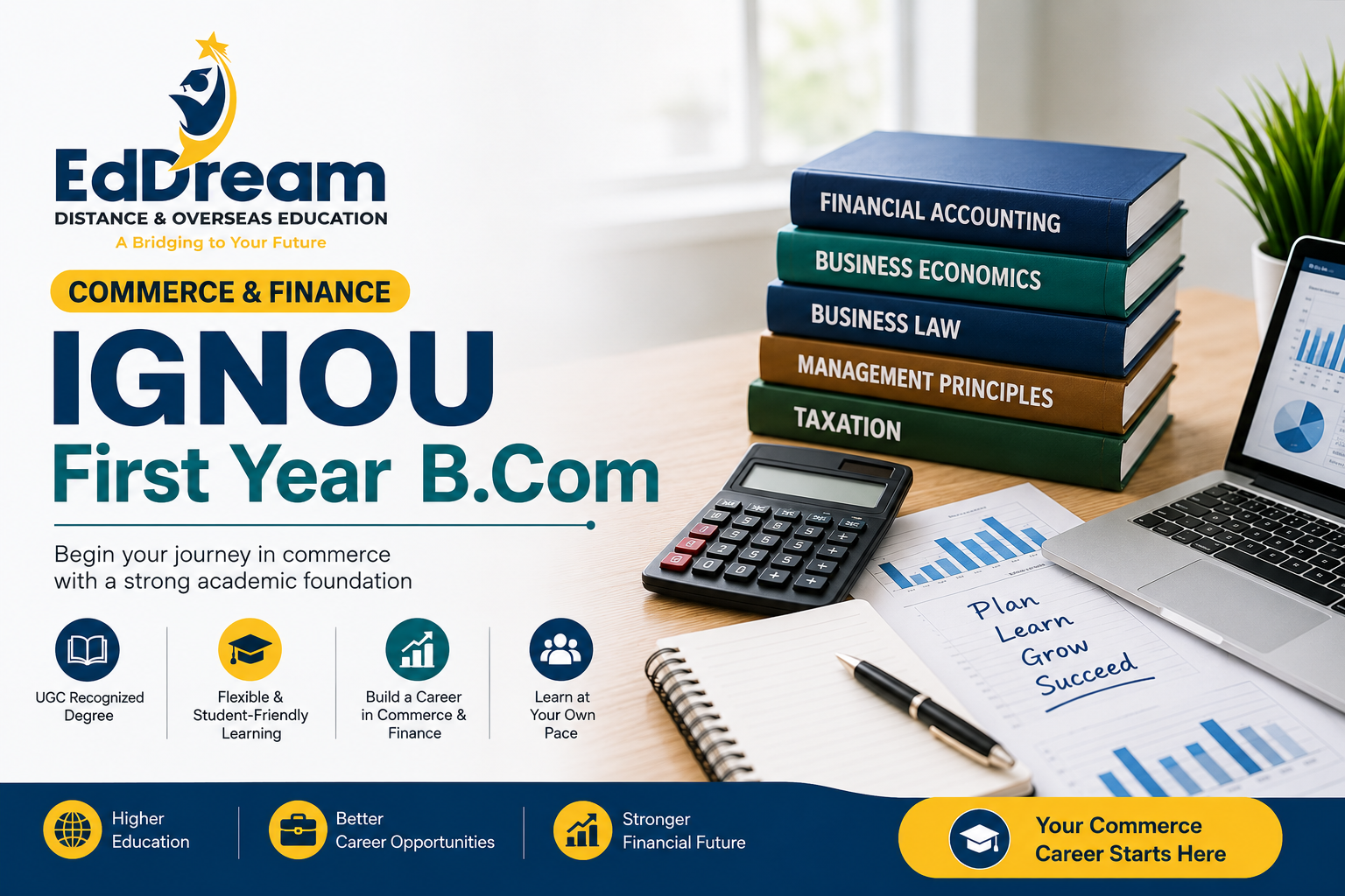 IGNOU First Year B.Com