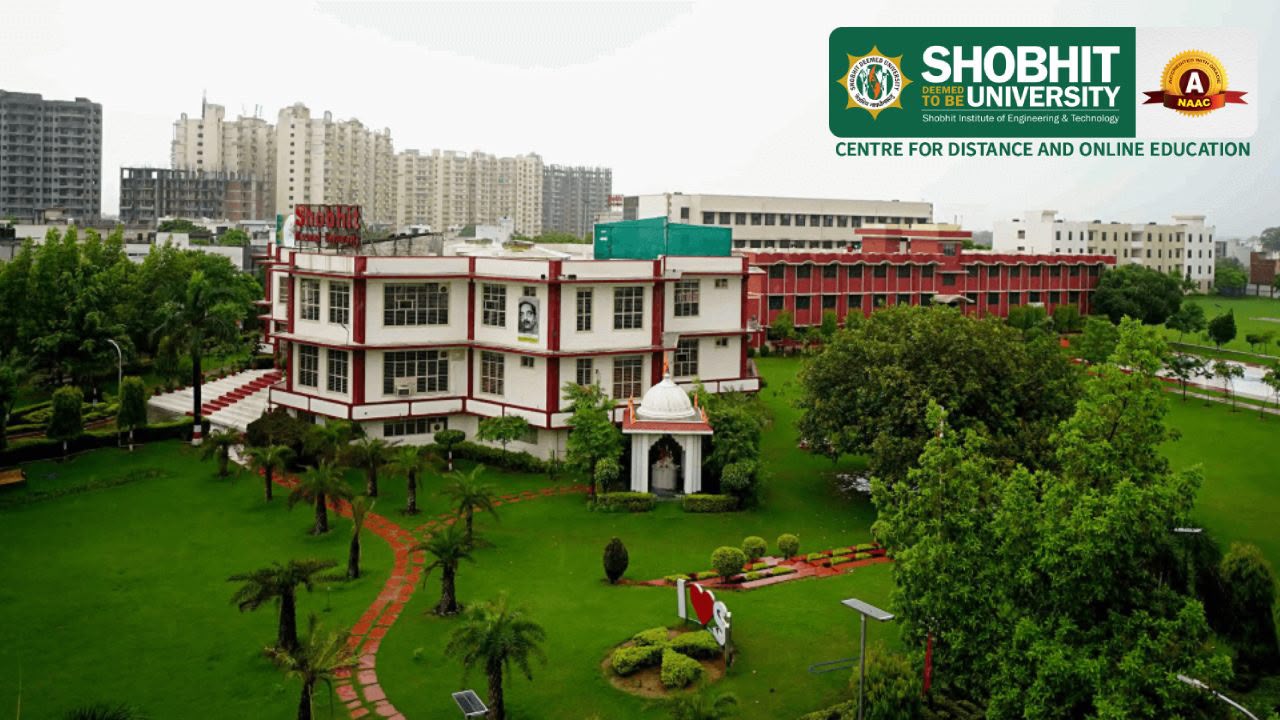 Shobhit Deemed To Be University campus